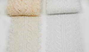 Φαρδιά Δαντέλα Έντεκα Εκατοστών  για Υψηλή Διακόσμηση