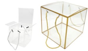 ΤΣΑΝΤΑ ΚΟΥΤΙ ΚΥΒΟΣ ΖΕΛΑΤΙΝΑ ΜΕ ΧΕΡΟΥΛΙΑ 21cm