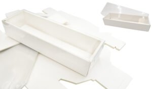 ΚΟΥΤΙ ΧΑΡΤΙΝΟ ΛΑΜΠΑΔΑΣ ΜΕ ΖΕΛΑΤΙΝΑ ΚΑΠΑΚΙ 32 x 10 x 6cm