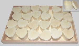 ΞΥΛΙΝΟ ΚΟΥΤΙ ΚΑΡΔΙΑ ΣΕΤ/24 ΣΕ ΔΙΣΚΟ