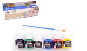 ΣΕΤ 6 ΧΡΩΜΑΤΩΝ ΓΙΑ ΓΥΑΛΙ 25ml