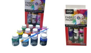 ΣΕΤ 12 ΧΡΩΜΑΤΩΝ ΓΙΑ ΥΦΑΣΜΑΤΑ 25ml