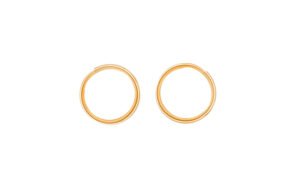 ΚΡΙΚΟΣ ΧΡΥΣΟΣ ΜΠΡΕΛΟΚ 2cm ΜΕ ΒΕΡΝΙΚΙ