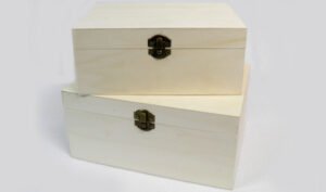 ΞΥΛΙΝΟ ΜΠΑΟΥΛΟ ΜΙΚΡΟ ΣΕΤ2 21 x 15 x 9cm 23.5 x 17.5 x 11cm